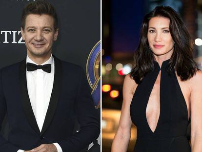 El actor Jeremy Renner y su exmujer, Sonni Pacheco.