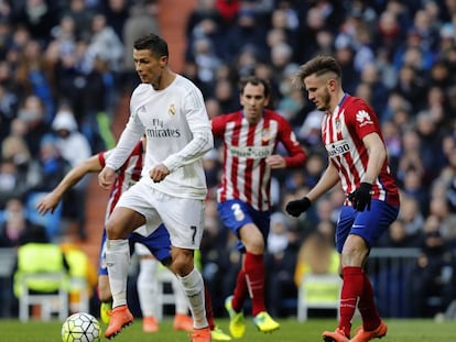 Partido de Liga entre el Real Madrid y Atl&eacute;tico de Madrid