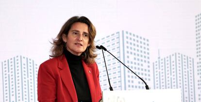 Teresa Ribera, vicepresidenta de Transición Ecológica. 