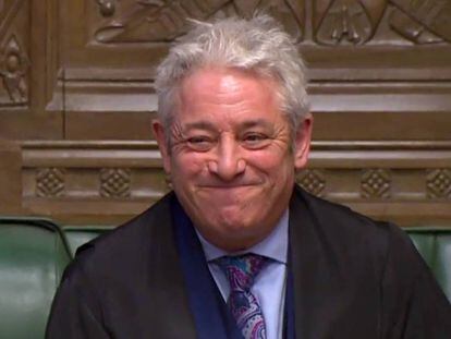 John Bercow en el Parlamento esta semana.