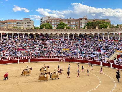 Paseíllo en la Feria de Albacete de 2022.