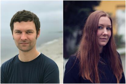 Lasse y Frida Barkfors, directores del documental. Final Cut For Real ApS.