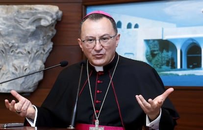 El nuevo nuncio apostólico de México, Joseph Spiteri, en una imagen de archivo.