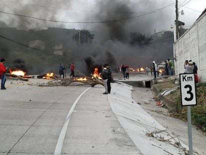 Revueltas tras las elecciones en Honduras. 