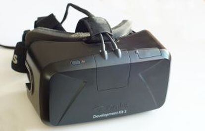 Máscara de realidad virtual Oculus Rift.
