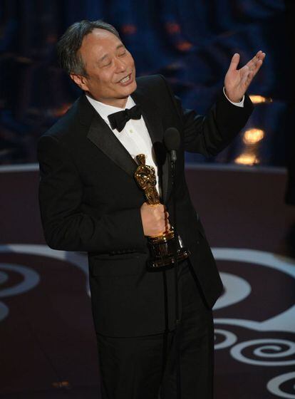 Ang Lee se lleva el Oscar a la mejor dirección por 'La vida de Pi'.