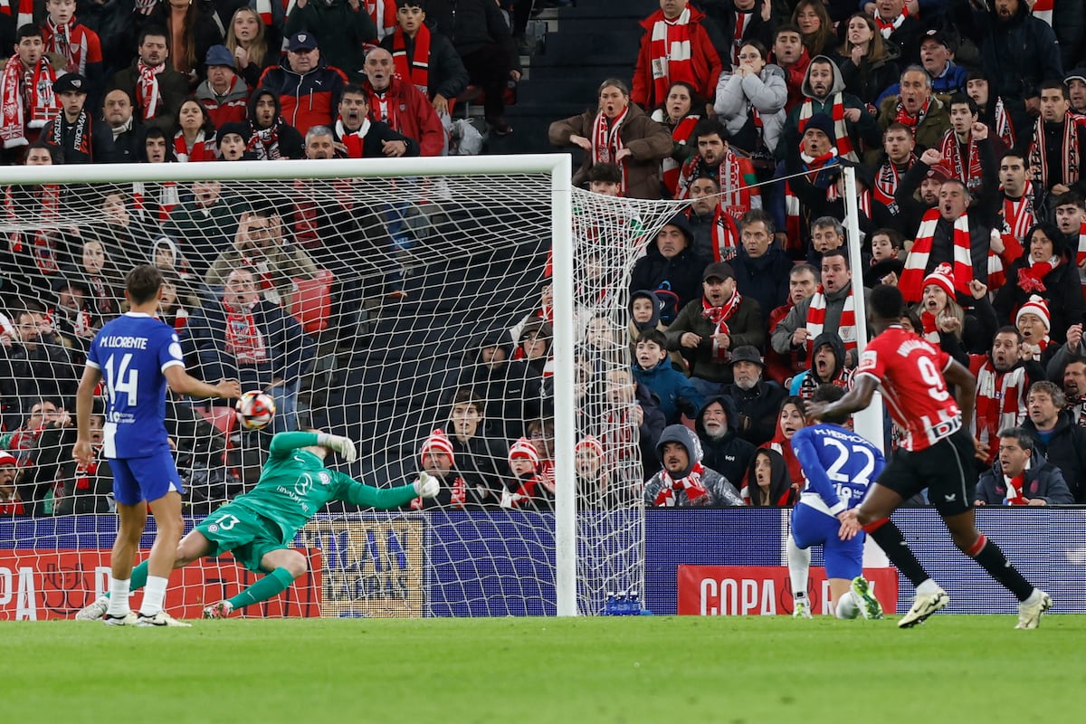 Así hemos contado la victoria del Athletic sobre el Atlético en las semifinales de la Copa del Rey | Fútbol | Deportes