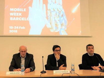 Presentaci&oacute;n del Mobile Week Barcelona 2018.
