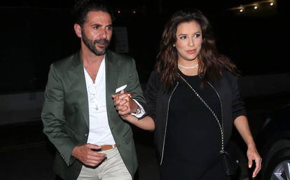 Eva Longoria y Pepe Bastón el 4 de junio en Los Ángeles (California, EE UU).