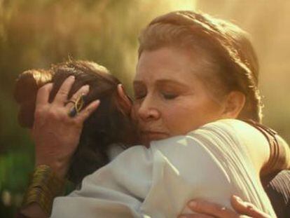 Desde el principio, Leia, una respetadísima Carrie Fisher, fue mucho más. De ahí que su imagen sea hoy la que más se repetía en los carteles de las manifestaciones del 8 de marzo