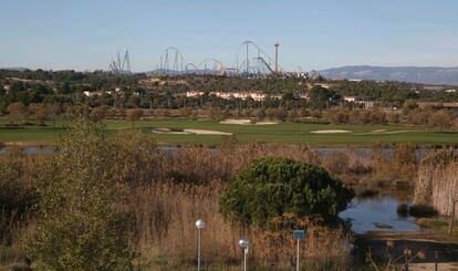 Terrenys on s'ha projectat el BCN World.