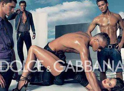 Anuncio de Dolce&Gabbana retirado  tras las críticas que lo consideraban sexista.