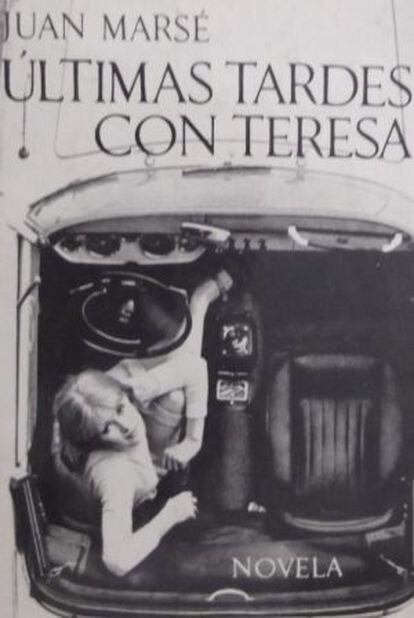 Coberta del llibre de Juan Marsé 'Últimas tardes con Teresa'.