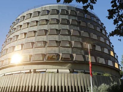 Sede del Tribunal Constitucional, en Madrid. 