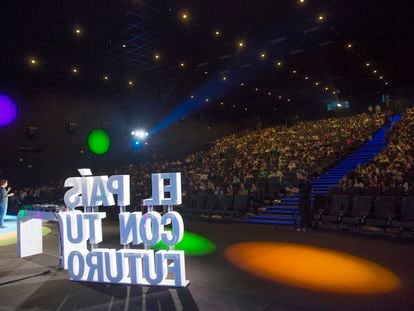 Evento 'EL PAÍS con tu Futuro' celebrado a finales de 2023 en Kinépolis (Madrid).