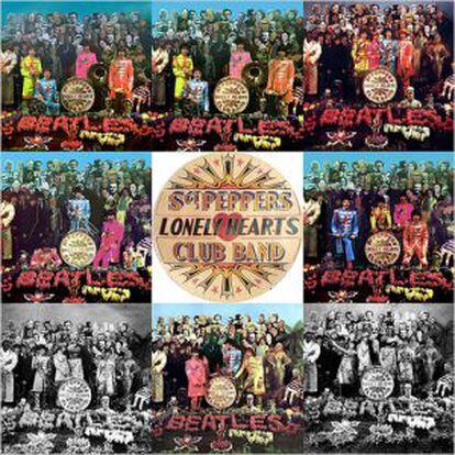 Portada del disco de los Beatles 'Sgt. Pepper's Lonely Hearts Club Band'.