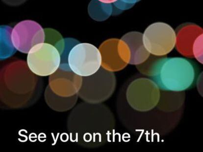 Confirmado: el próximo iPhone de Apple será oficial el 7 de septiembre