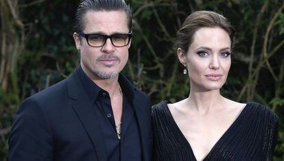 Brad Pitt y Angelina Jolie, en mayo de 2015.