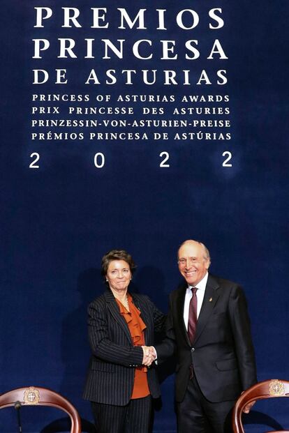 La Fundación Princesa de Asturias contará en 2023 con un presupuesto de 5,68 millones de euros, un 7% superior al del presente ejercicio, según las cuentas aprobadas este jueves por el patronato, presidido por Ana Isabel Fernández.