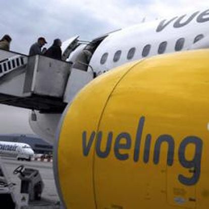 Un avión de Vueling.