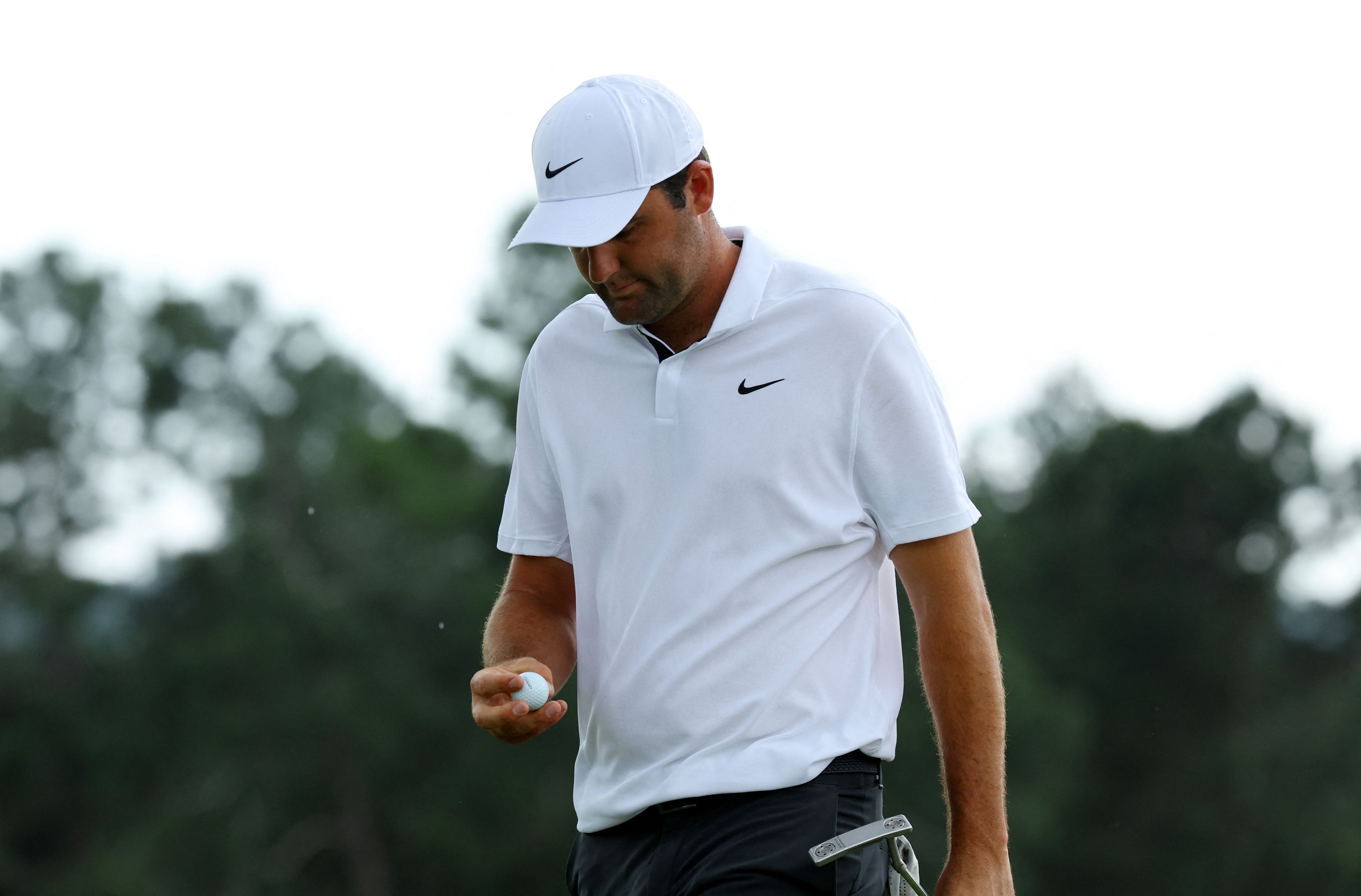 Scheffler, campeón del pasado Masters, no ha tenido su mejor torneo.