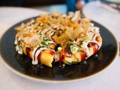 Un Okonomiyaki que ya lo querrían en Osaka