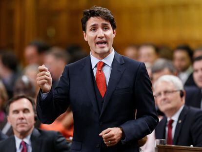 EL primer ministro de Canad&aacute;,  Justin Trudeau 