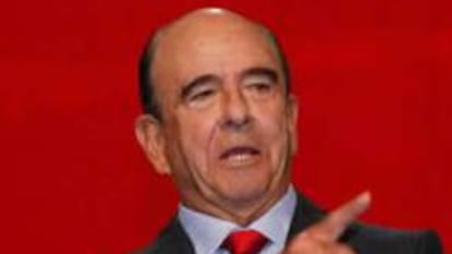 Emilio Botín, presidente de Banco Santander, e Isidro Fainé, presidente de CaixaBank