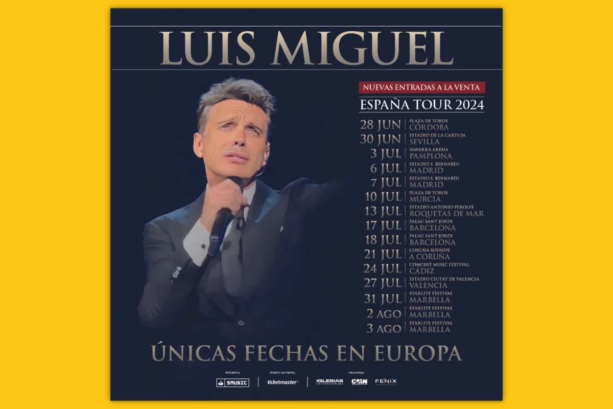 EL PAÍS te invita al concierto de Luis Miguel