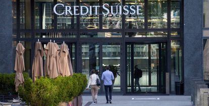 Edificio de Credit Suisse en Zúrich.