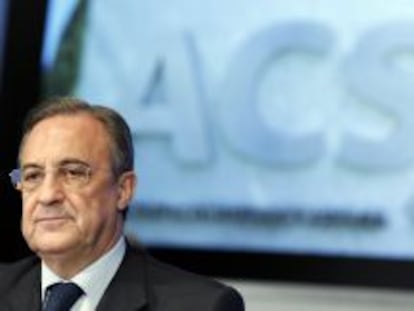 Florentino P&eacute;rez, presidente de ACS.