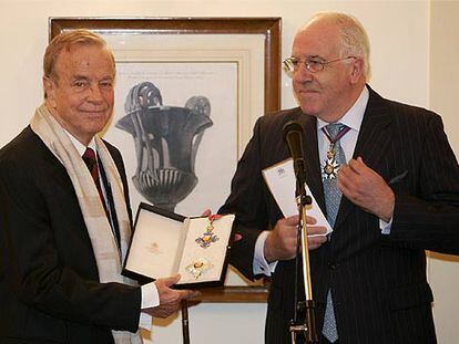 Sir Ivor Roberts y Franco Zeffirelli