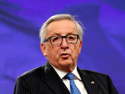 El presidente de la CE, Jean-Claude Juncker.