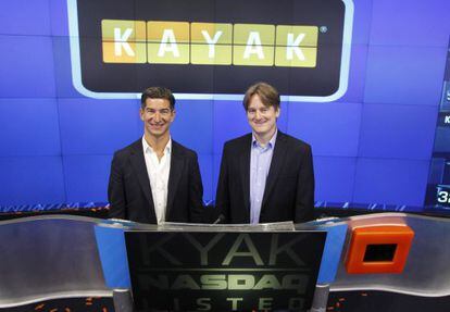Los fundadores de Kayak.