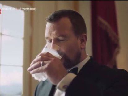En vídeo, el anuncio de leche china protagonizado por Peter Philips.