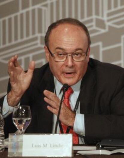 Luis María Linde, gobernador del Banco de España