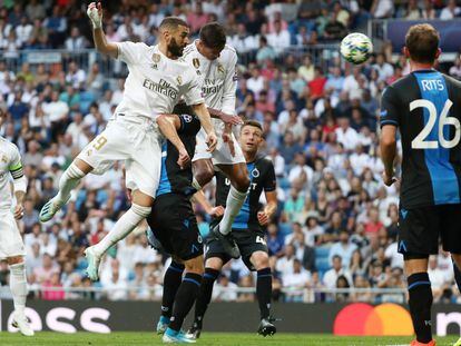 Real Madrid - Brujas, el partido de Champions League en imágenes