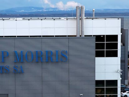 Fábrica de Philip Morris en Neuchatel (Suiza)