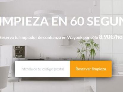 Wayook, la web que te permite limpiar tu casa desde el ordenador