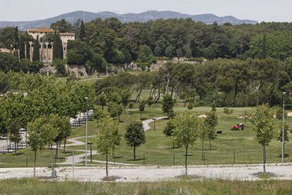 Vista general de las instalaciones del campo del golf Vilalba.