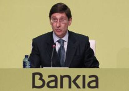 El presidente de Bankia, José Ignacio Goirigolzarri.