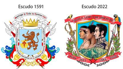 Imagen de los escudos oficiales.