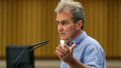 El director del Centro de Coordinación de Alertas y Emergencias Sanitarias, Fernando Simón, el pasado jueves.