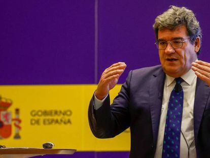 El ministro de Inclusión, Seguridad Social, Migraciones, José Luis Escrivá.