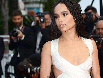 Zo&euml; Kravitz, en el &uacute;ltimo festival de Cannes.