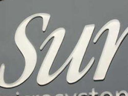 Cartel de la compañía Sun Microsystems