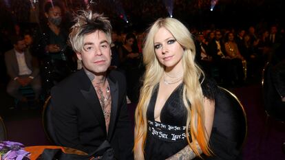 Mod Sun y Avril Lavigne, en la pasada gala de los Grammy.