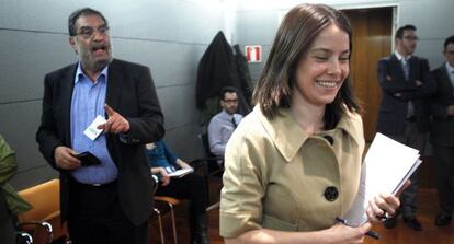 Susana de la Sierra en una pasada rueda de prensa sobre los presupuestos del ICAA.
