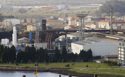 La factoría de Megasa en Narón (A Coruña)