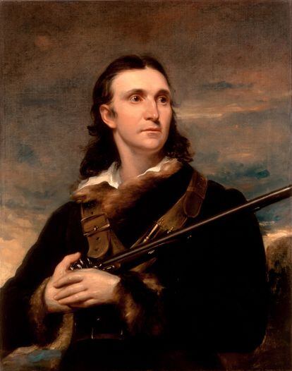 The naturalist and painter John James Audubon in the portrait made of him by John Syme in 1826. WHITE HOUSE COLLECTION